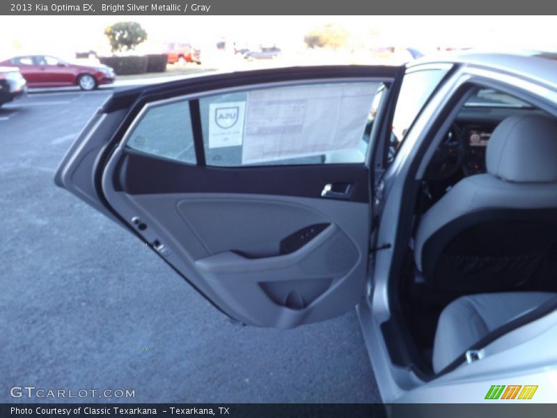 Bright Silver Metallic / Gray 2013 Kia Optima EX