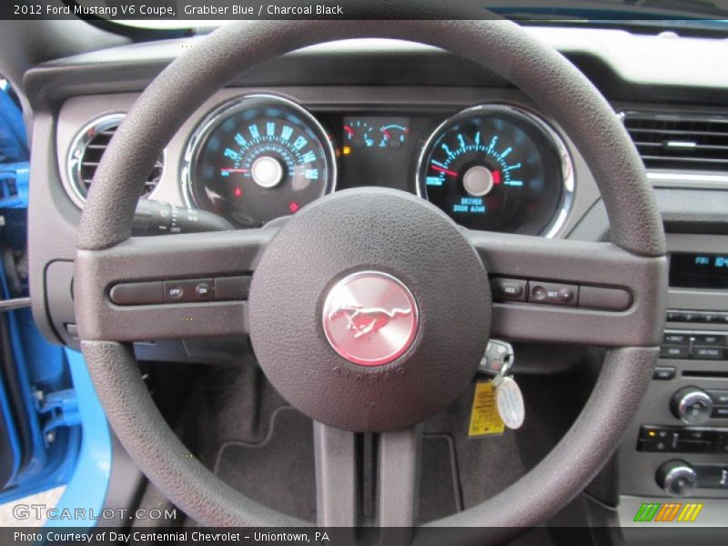  2012 Mustang V6 Coupe Steering Wheel