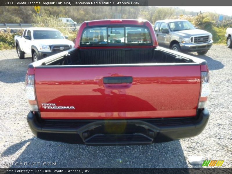 Barcelona Red Metallic / Graphite Gray 2011 Toyota Tacoma Regular Cab 4x4