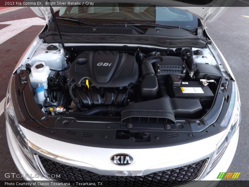 Bright Silver Metallic / Gray 2013 Kia Optima EX