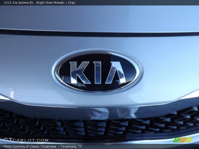 Bright Silver Metallic / Gray 2013 Kia Optima EX