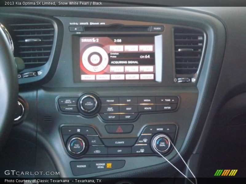 Snow White Pearl / Black 2013 Kia Optima SX Limited