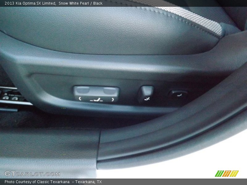 Snow White Pearl / Black 2013 Kia Optima SX Limited