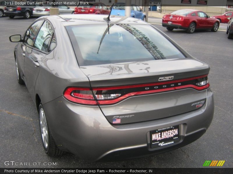 Tungsten Metallic / Black 2013 Dodge Dart Aero