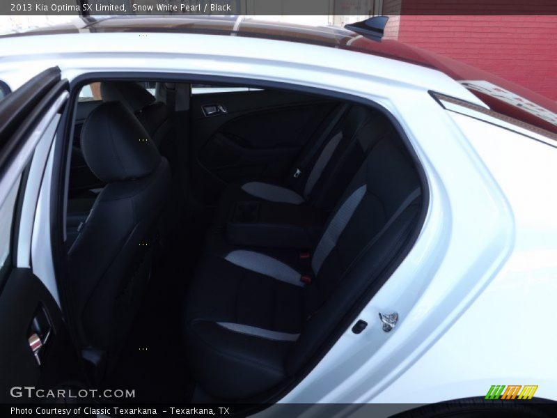 Snow White Pearl / Black 2013 Kia Optima SX Limited