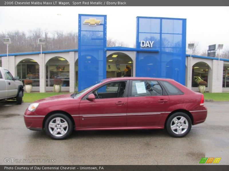 Sport Red Metallic / Ebony Black 2006 Chevrolet Malibu Maxx LT Wagon