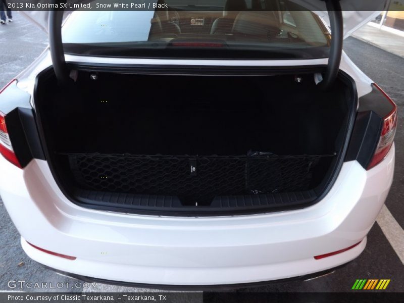 Snow White Pearl / Black 2013 Kia Optima SX Limited