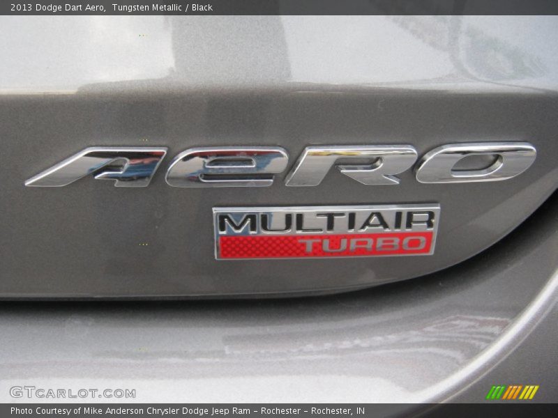 Tungsten Metallic / Black 2013 Dodge Dart Aero