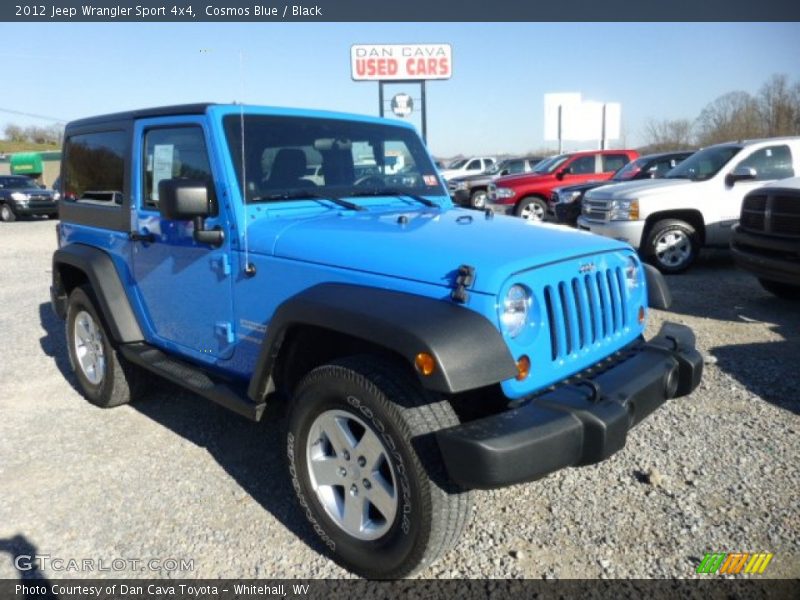 Cosmos Blue / Black 2012 Jeep Wrangler Sport 4x4