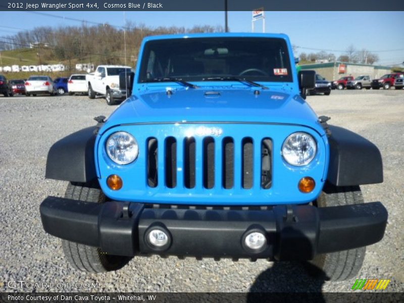 Cosmos Blue / Black 2012 Jeep Wrangler Sport 4x4