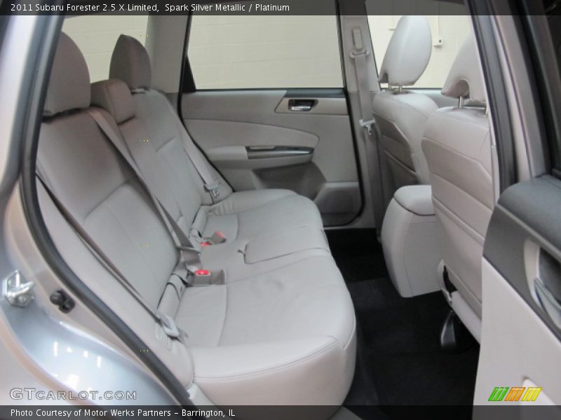 Rear Seat of 2011 Forester 2.5 X Limited