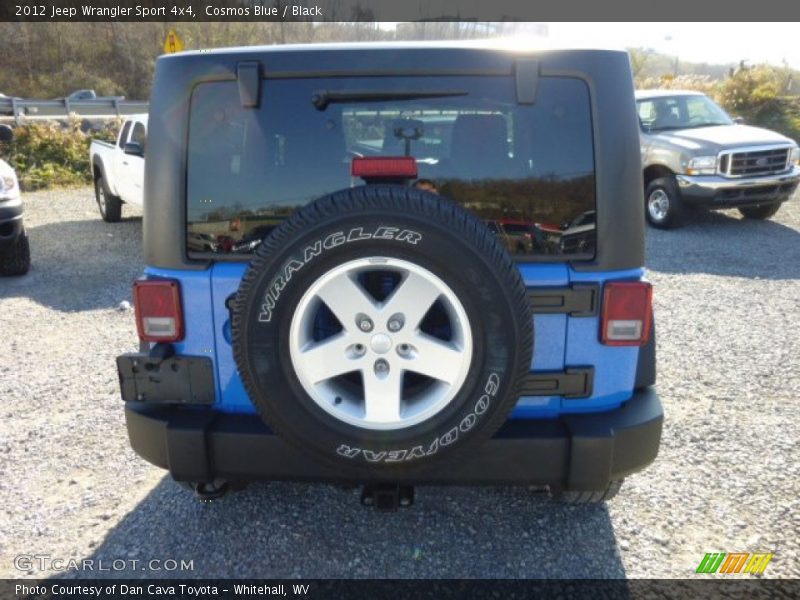 Cosmos Blue / Black 2012 Jeep Wrangler Sport 4x4