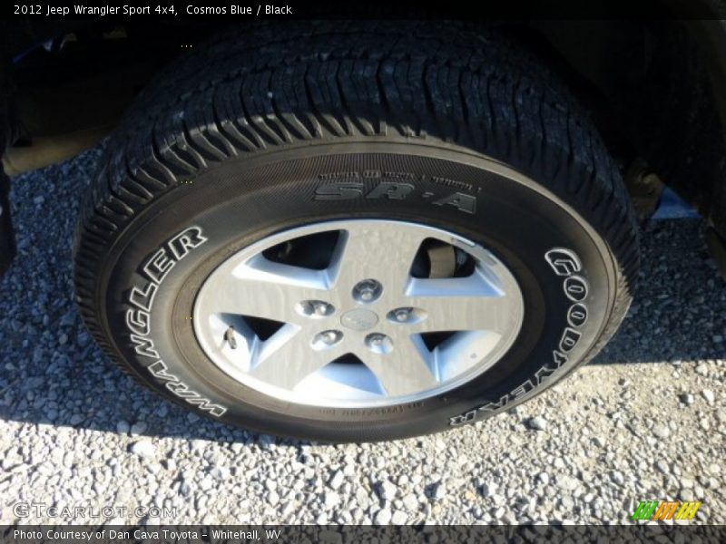 Cosmos Blue / Black 2012 Jeep Wrangler Sport 4x4