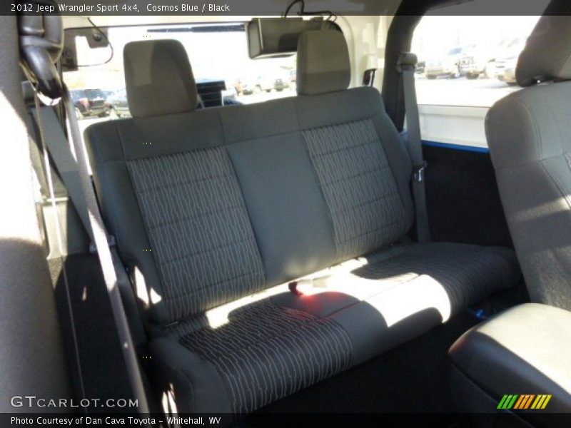 Cosmos Blue / Black 2012 Jeep Wrangler Sport 4x4