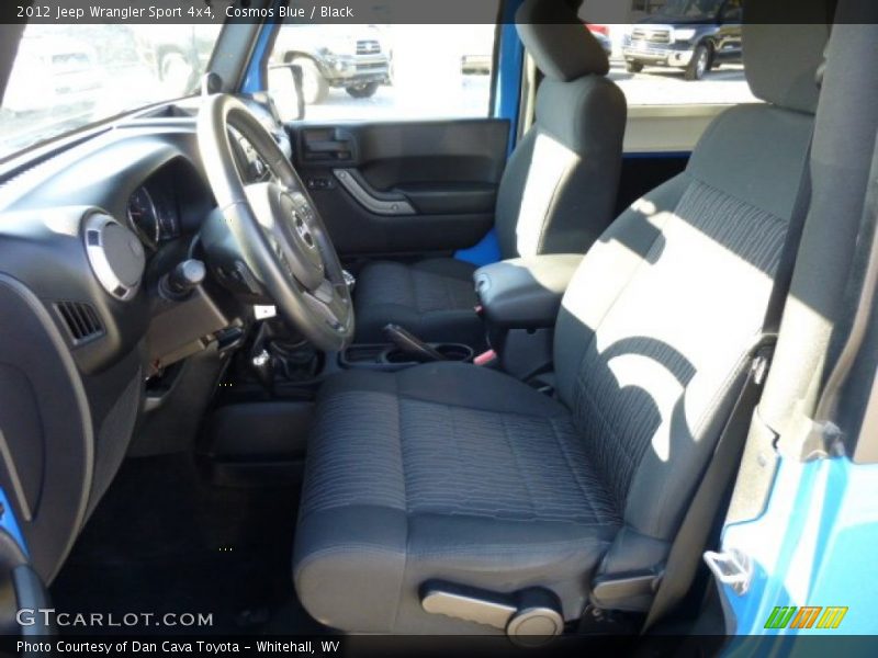Cosmos Blue / Black 2012 Jeep Wrangler Sport 4x4