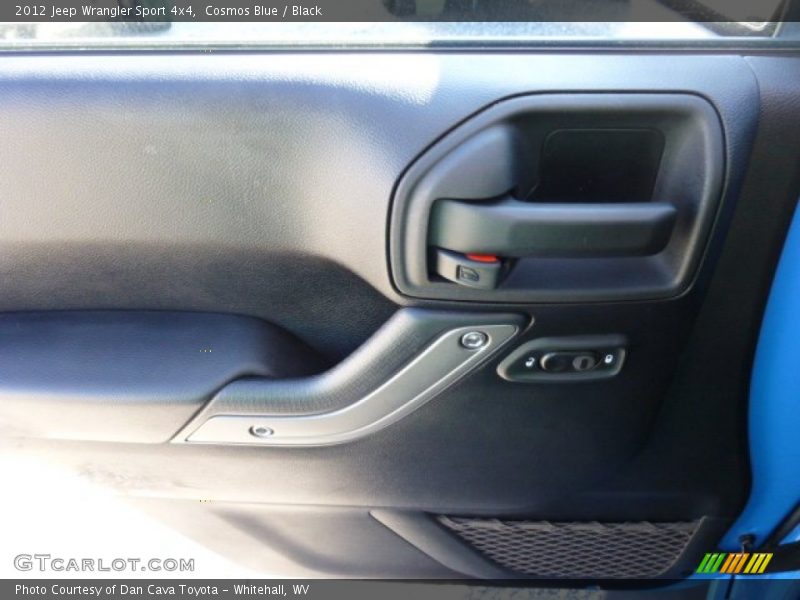 Cosmos Blue / Black 2012 Jeep Wrangler Sport 4x4