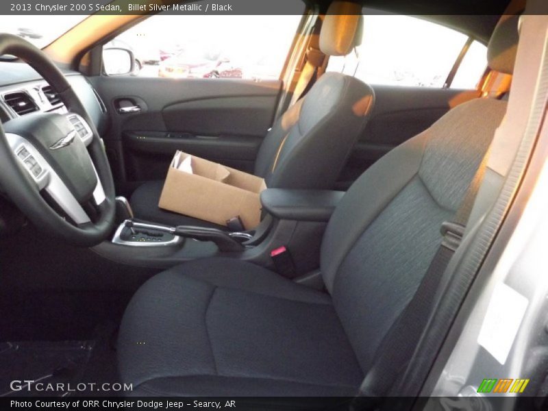 Billet Silver Metallic / Black 2013 Chrysler 200 S Sedan