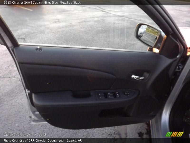 Billet Silver Metallic / Black 2013 Chrysler 200 S Sedan