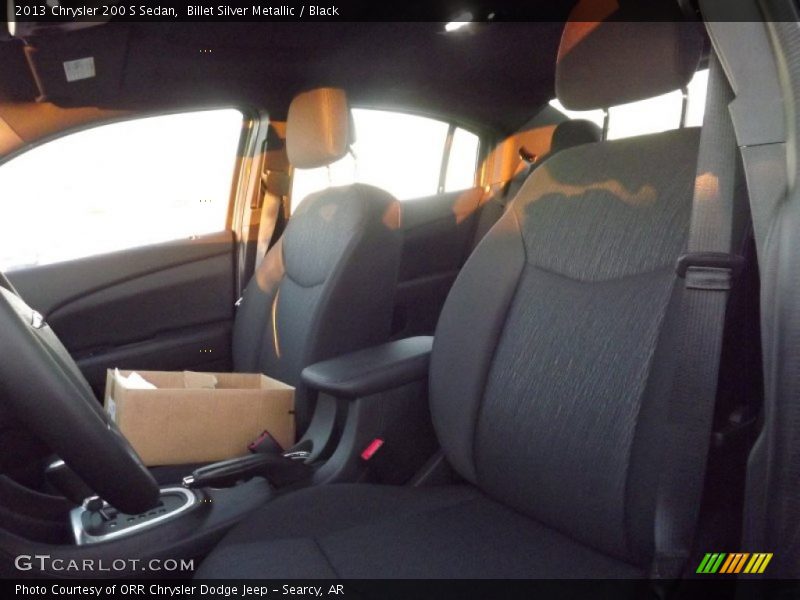 Billet Silver Metallic / Black 2013 Chrysler 200 S Sedan