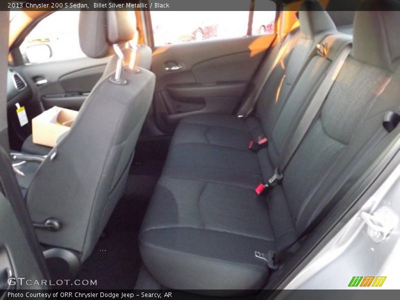 Billet Silver Metallic / Black 2013 Chrysler 200 S Sedan