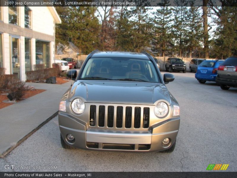 Light Khaki Metallic / Pastel Pebble Beige 2007 Jeep Compass Limited 4x4