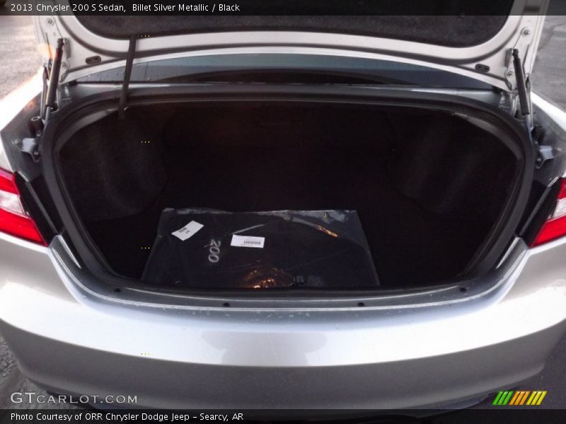 Billet Silver Metallic / Black 2013 Chrysler 200 S Sedan