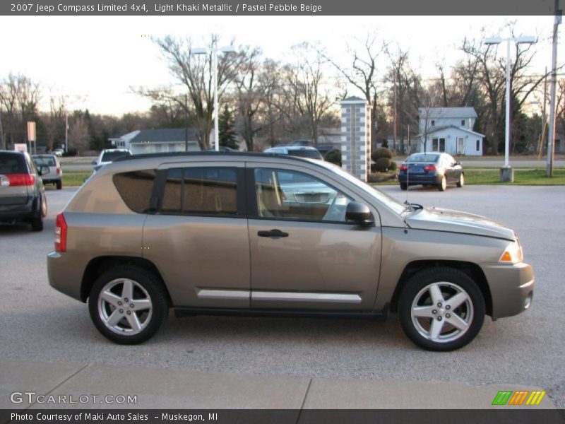 Light Khaki Metallic / Pastel Pebble Beige 2007 Jeep Compass Limited 4x4