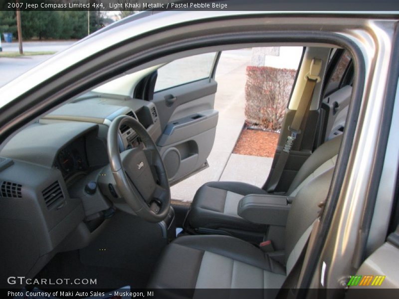 Light Khaki Metallic / Pastel Pebble Beige 2007 Jeep Compass Limited 4x4