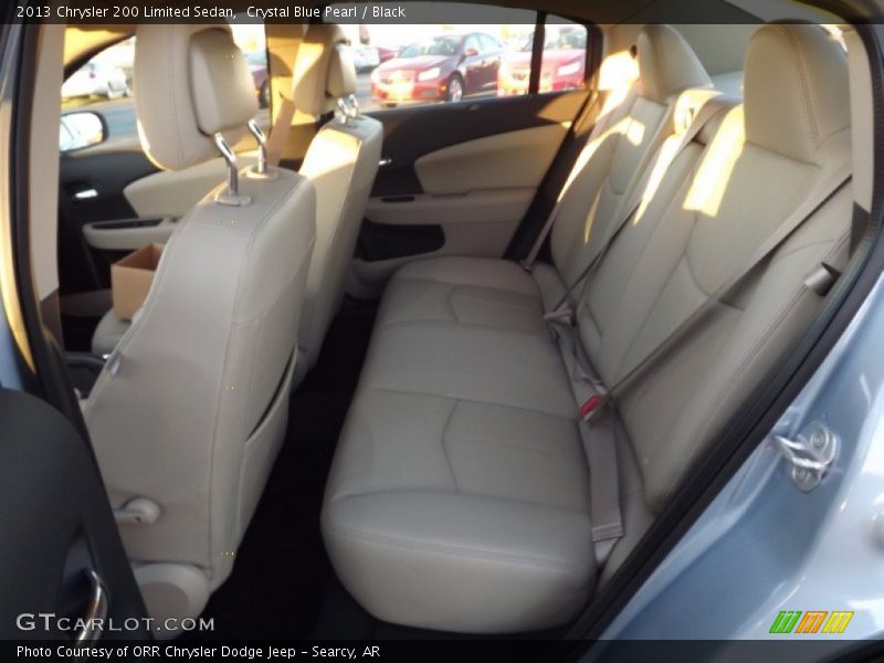 Crystal Blue Pearl / Black 2013 Chrysler 200 Limited Sedan