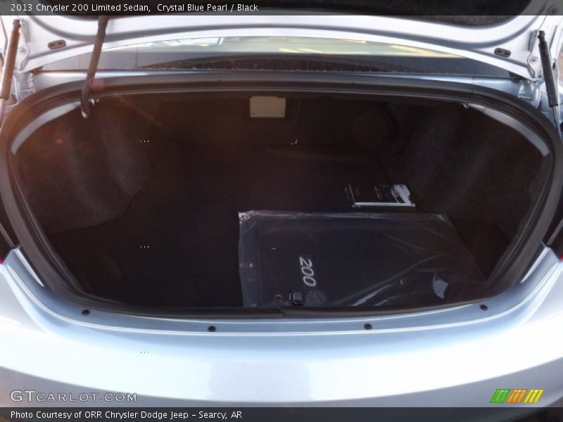 Crystal Blue Pearl / Black 2013 Chrysler 200 Limited Sedan
