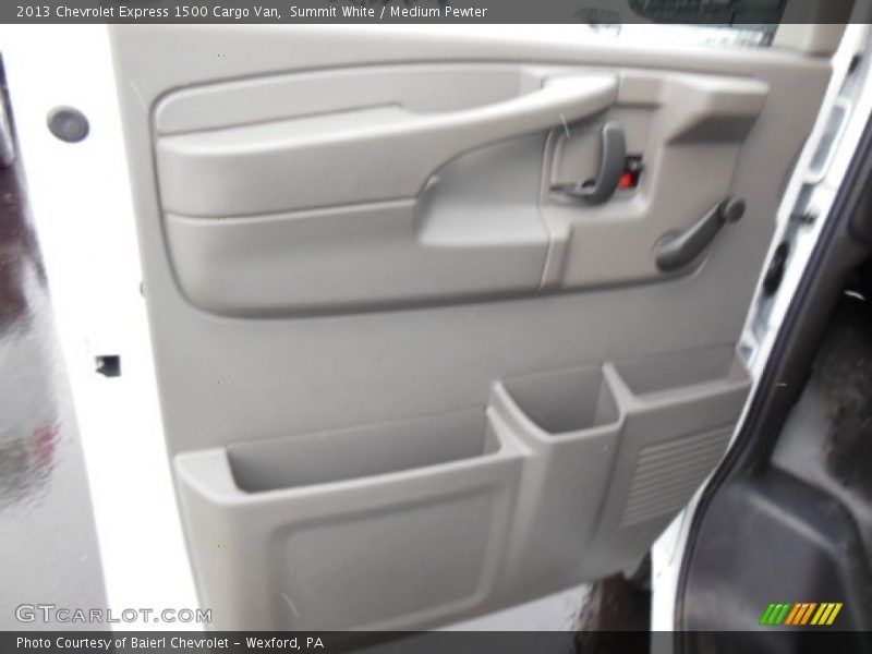 Summit White / Medium Pewter 2013 Chevrolet Express 1500 Cargo Van