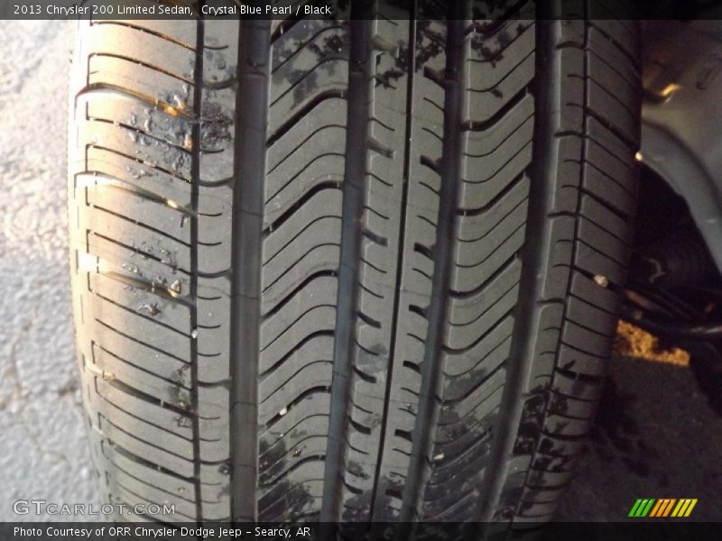 Crystal Blue Pearl / Black 2013 Chrysler 200 Limited Sedan