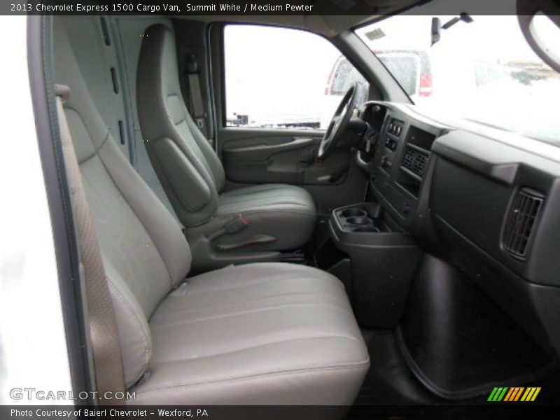 Summit White / Medium Pewter 2013 Chevrolet Express 1500 Cargo Van