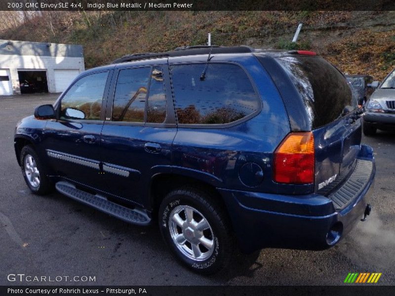 Indigo Blue Metallic / Medium Pewter 2003 GMC Envoy SLE 4x4