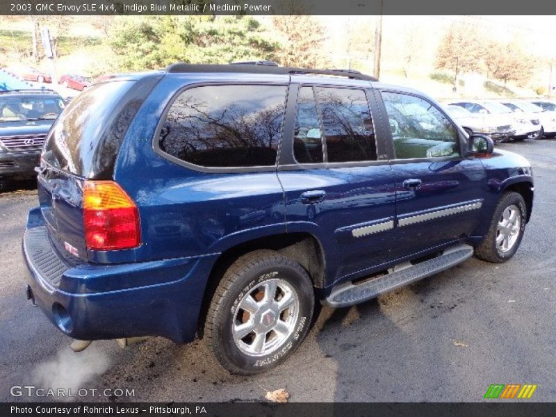 Indigo Blue Metallic / Medium Pewter 2003 GMC Envoy SLE 4x4