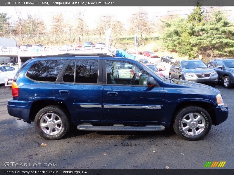 Indigo Blue Metallic / Medium Pewter 2003 GMC Envoy SLE 4x4