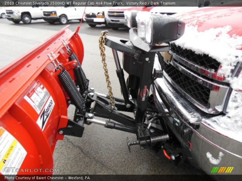 Western Plow Assembly - 2013 Chevrolet Silverado 3500HD WT Regular Cab 4x4 Plow Truck