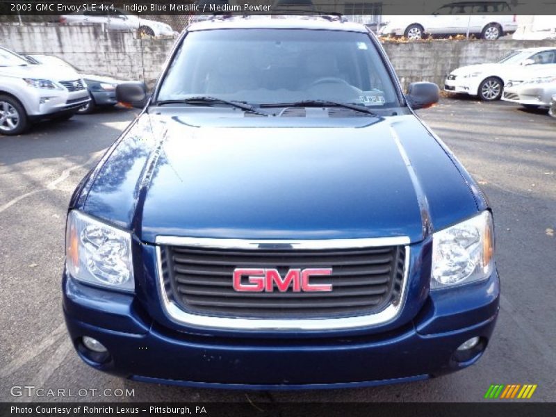 Indigo Blue Metallic / Medium Pewter 2003 GMC Envoy SLE 4x4