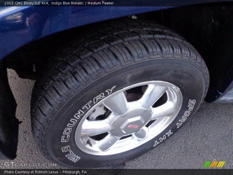 Indigo Blue Metallic / Medium Pewter 2003 GMC Envoy SLE 4x4