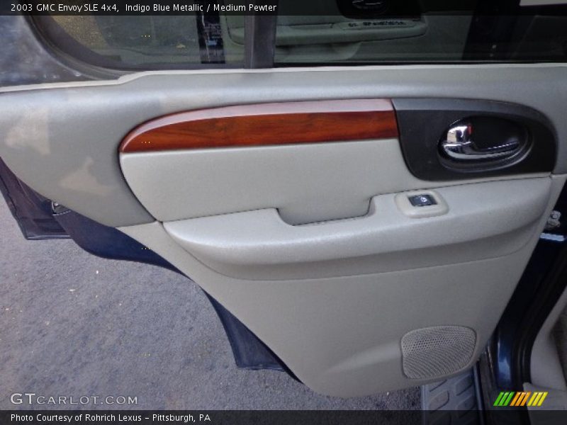 Indigo Blue Metallic / Medium Pewter 2003 GMC Envoy SLE 4x4