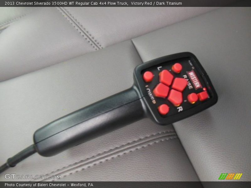 Western Plow Controls - 2013 Chevrolet Silverado 3500HD WT Regular Cab 4x4 Plow Truck
