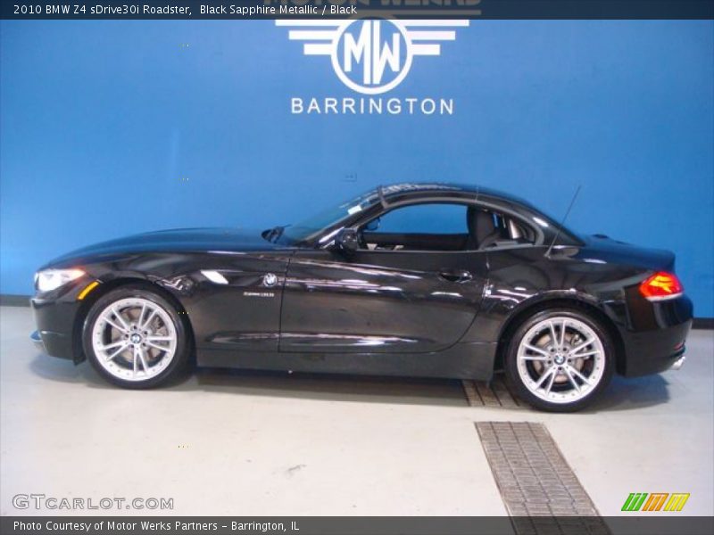 Black Sapphire Metallic / Black 2010 BMW Z4 sDrive30i Roadster