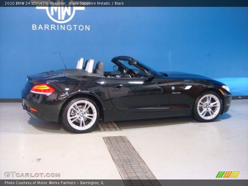 Black Sapphire Metallic / Black 2010 BMW Z4 sDrive30i Roadster