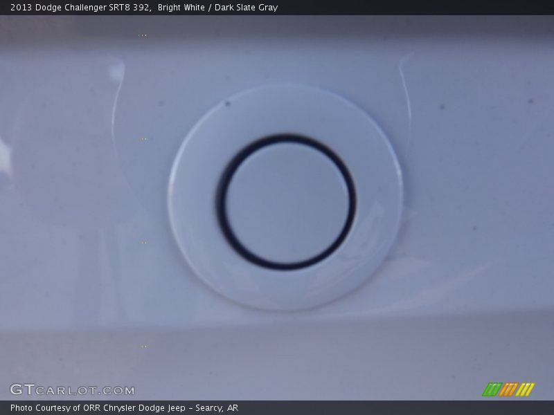 Bright White / Dark Slate Gray 2013 Dodge Challenger SRT8 392