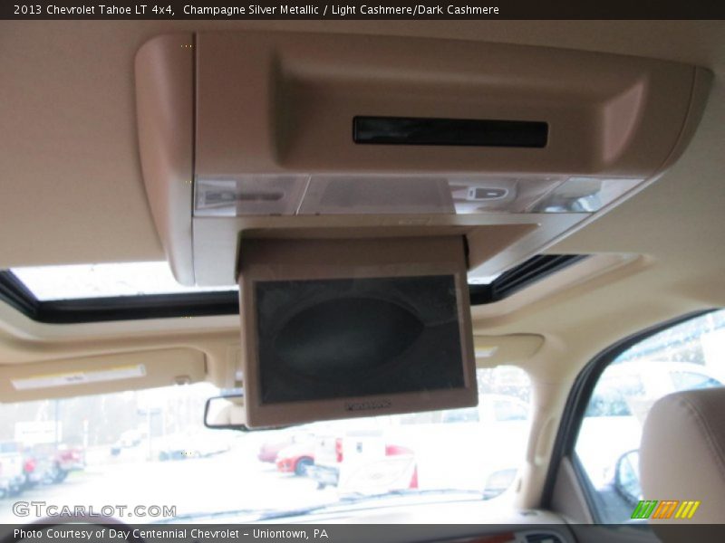 Champagne Silver Metallic / Light Cashmere/Dark Cashmere 2013 Chevrolet Tahoe LT 4x4