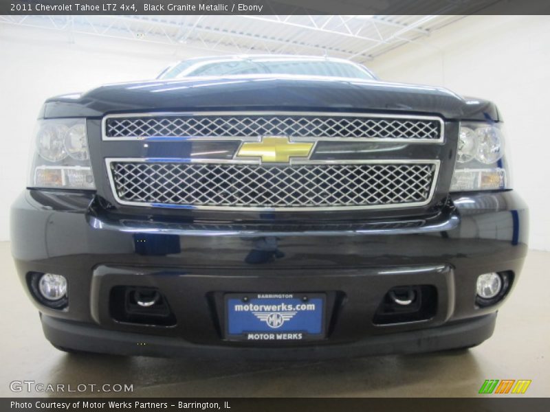 Black Granite Metallic / Ebony 2011 Chevrolet Tahoe LTZ 4x4