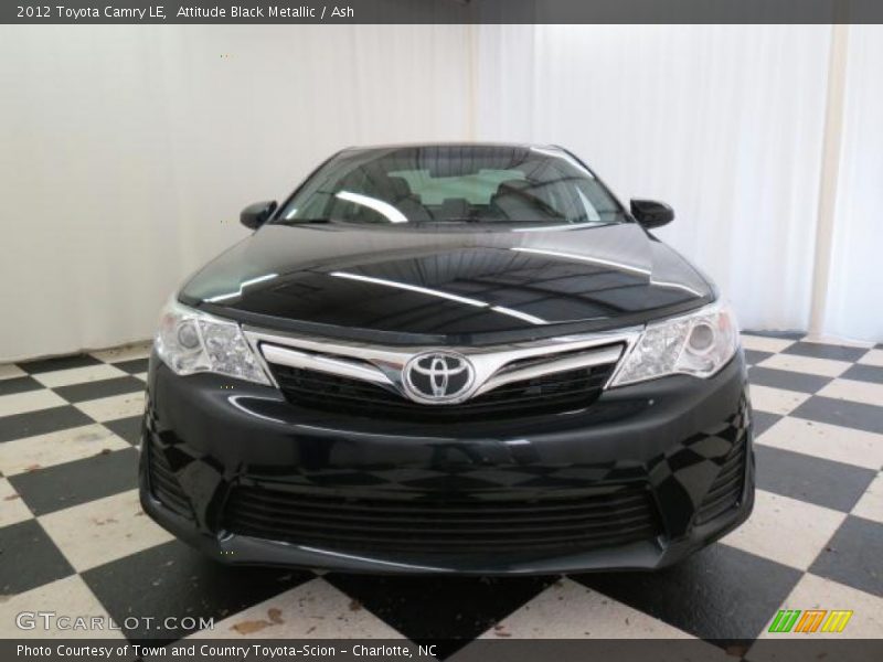 Attitude Black Metallic / Ash 2012 Toyota Camry LE