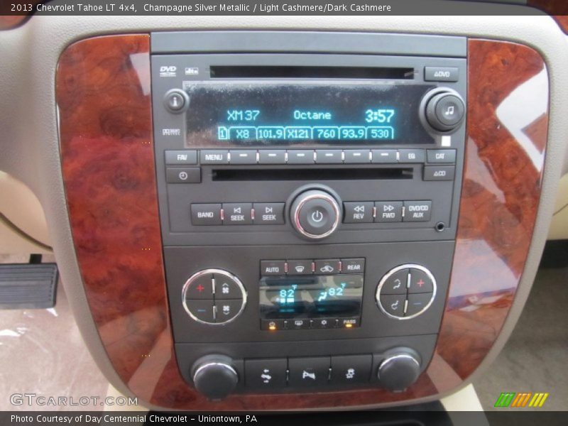 Champagne Silver Metallic / Light Cashmere/Dark Cashmere 2013 Chevrolet Tahoe LT 4x4