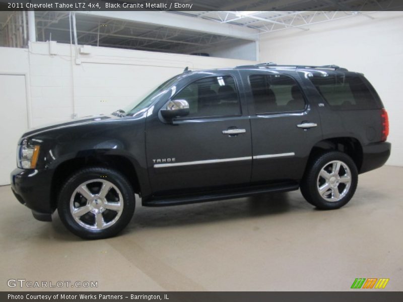 Black Granite Metallic / Ebony 2011 Chevrolet Tahoe LTZ 4x4