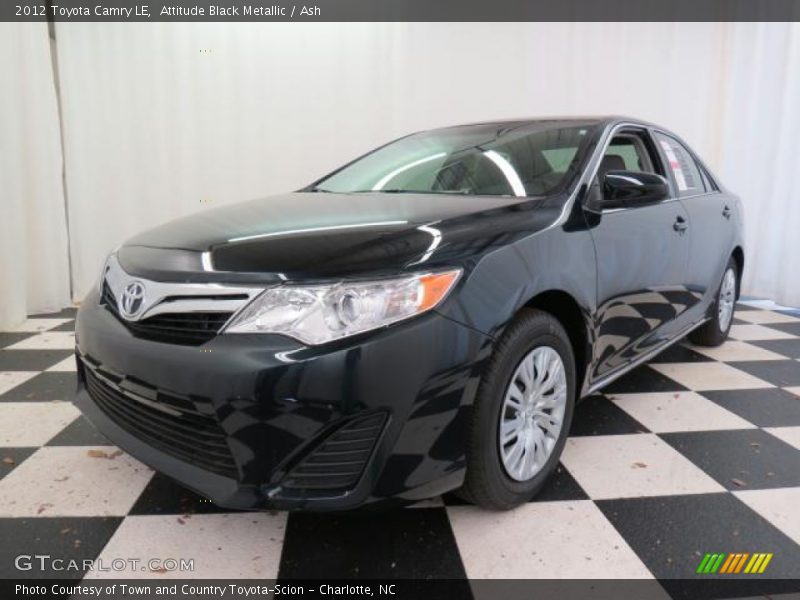 Attitude Black Metallic / Ash 2012 Toyota Camry LE
